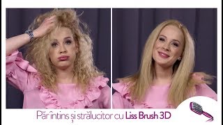 Cum sa iti indrepti parul cu peria electrica Liss Brush 3D  BaByliss Paris [upl. by Engvall]