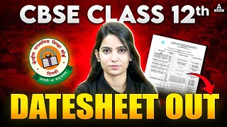 CBSE Date Sheet 2025 🚨  CBSE Latest News  Class 10 and 12th Board Exams Schedule out 🤯 [upl. by Ahasuerus]