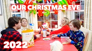 OUR CHRISTMAS EVE 2022  Vlogmas Day 24  Family 5 Vlogs [upl. by Asiram556]