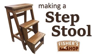 Woodworking Making a Step Stool [upl. by Eirtemed225]