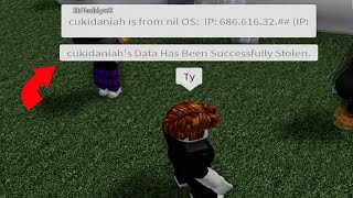 Roblox Trolling With FAKE IP Logger [upl. by Atinele]