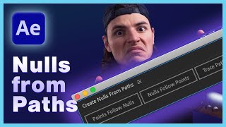 Control Paths with Nulls  After Effects Script [upl. by Thar]