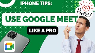 How to Use Google Meet on iPhone [upl. by Gunthar]