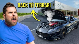 CONFRONTING FERRARI ABOUT MY BROKEN 812 GTS [upl. by Heid]