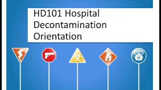 DQE HD101 Hospital Decontamination Orientation [upl. by Addi562]