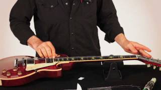 RESTRING WITH GARY BRAWER  LES PAUL STYLE GUITAR [upl. by Liagiba]