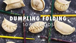 10 ways to fold dumplings [upl. by Siward378]