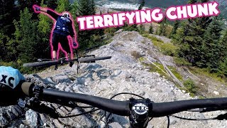 THE RAZORS EDGE  Mountain Biking near Kananaskis Country Alberta Canada [upl. by Yssis142]