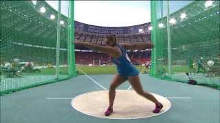 Moscow 2013  Discus Throw Women  Final [upl. by Teak]