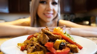 How to Make CHICKEN FAJITAS [upl. by Bellew]