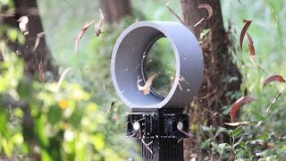 DIY Bladeless Fan With Inbuilt Air Conditioner Using Peltier Cooling [upl. by Nylatsirhc]