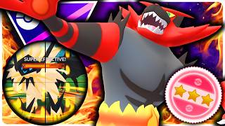 HARDEST COUNTER 100 LEGACY INCINEROAR PUNISHES NECROZMA IN THE MASTER LEAGUE  GO BATTLE LEAGUE [upl. by Jacie643]