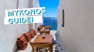 Best things to do in Mykonos Greece  3 days in Mykonos [upl. by Ynoffit]