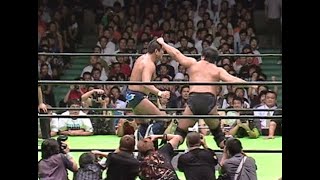 Kenta Kobashi vs Yuji Nagata September 12th 2003 [upl. by Suravart]