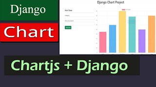 Django  Chart  Database Integration  Add Data Using Forms And Get Dynamic Chart Easily [upl. by Arebma937]