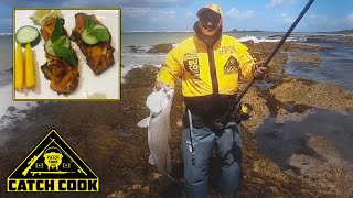 Good kob fishing off the Southern most tip of Africa  catch cook Struisbaai South Africa [upl. by Fonda734]