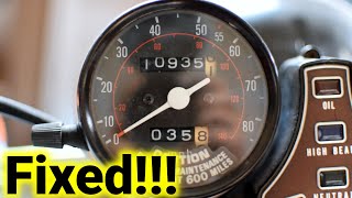 Classic Motorcycle Speedometer Repair [upl. by Euqinobe]