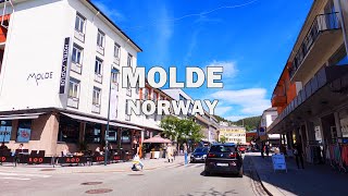 Molde Norway  Driving Tour 4K [upl. by Hgielrebma]