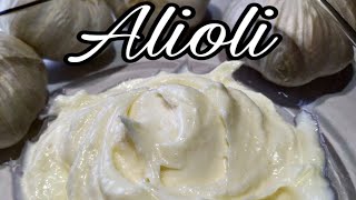 Alioli in one minute Spanish recipes with Sofia [upl. by Karr]