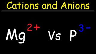 Cations and Anions Explained [upl. by Cedric]