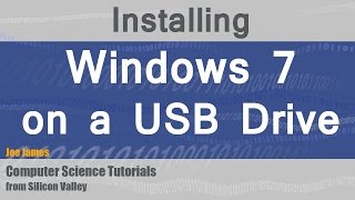 How to Install Bootable Windows 7 onto a USB Drive [upl. by Pooi]