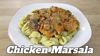 Chicken Marsala  PoorMansGourmet [upl. by Baugh742]