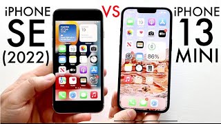 iPhone 13 Mini Vs iPhone SE 2022 In 2023 Comparison Review [upl. by Myrlene]