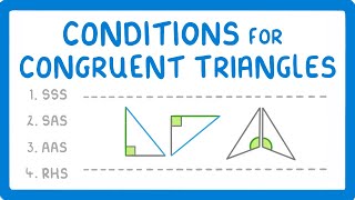 GCSE Maths  Congruent Triangle Rules 103 [upl. by Vary968]