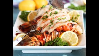 How to Bake Lobster Tail in the Oven [upl. by Nahtannhoj387]