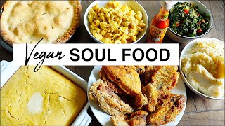 How To Make VEGAN SOUL FOOD Tasty AF 😋 [upl. by Nanah]