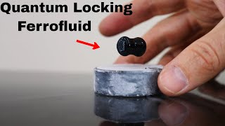 MindBending Effect of Ferrofluid on a Superconductor [upl. by Nosylla]