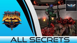 Brutal Doom 64  All Secrets [upl. by Annabelle908]