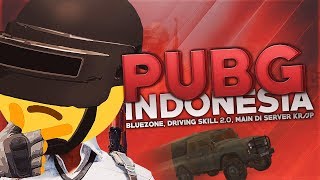 PUBG Indonesia  Blue Zone Driving Skill 20 Main di Server KRJP [upl. by Elleon]