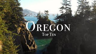 Top 10 Places To Visit In Oregon [upl. by Eeslek]