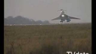 Supersonic Tu144  Hard landing [upl. by Nedaj]