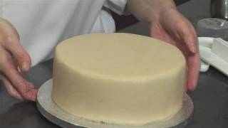 How To Marzipan A Cake [upl. by Asiluy]