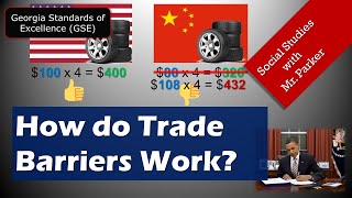 Trade Barriers Explained [upl. by Leirol]