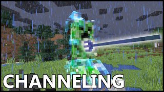 What Does The CHANNELING ENCHANTMENT Do In MINECRAFT [upl. by Sibeal]