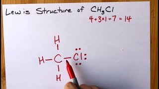 How to Draw the Lewis Structure of CH3Cl chloromethane [upl. by Yonah]