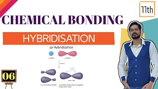 Chemical Bonding । Class 11 L6 । Hybridisation [upl. by Wrdna]