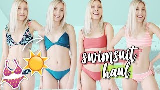 Swimsuit Try On Haul  Swimsuit Collection 2018 [upl. by Jalbert480]