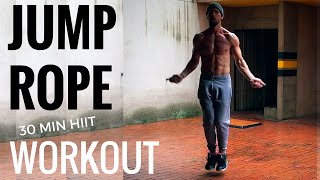 30 Min Jump Rope HIIT Workout [upl. by Ajit568]