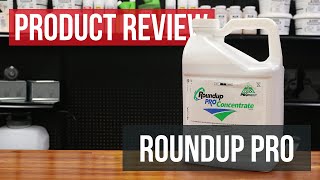 RoundUp Pro Concentrate Herbicide Product Review [upl. by Nnelg]