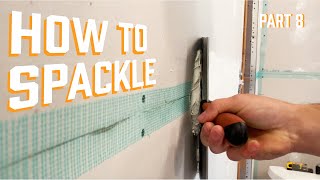 How to Spackle a Wall [upl. by Farrel]