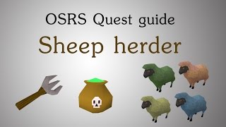 OSRS Sheep herder quest guide [upl. by Yrok861]