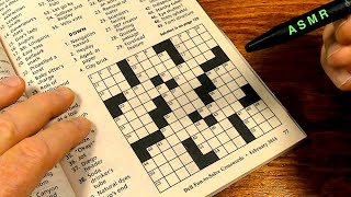 Crossword Puzzle 19  ASMR [upl. by Nair995]