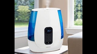 HoMedics Total Comfort Ultrasonic Humidifier Costco  HOW TO Unbox and Set up [upl. by Hudson]