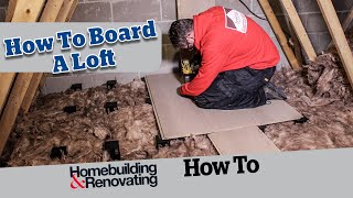 How to Board a Loft  ADVICE  Homebuilding [upl. by Nnainot888]