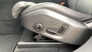 Volvo Seat Adjustments and the Multi Function Control Knob [upl. by Gurango909]