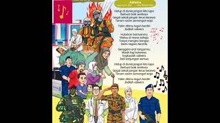 Lagu Adiwira  Pendidikan Muzik Tahun 5 [upl. by Haggai]